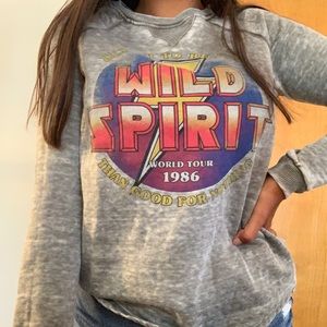 graphic designed sweatshirt